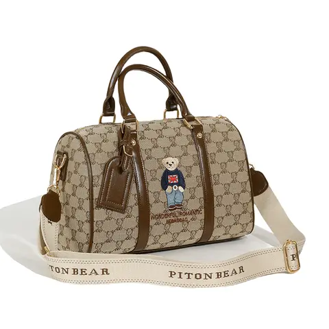 여성용 대용량 베개 가방, 경량 수하물 여행 가방, 디자이너 레트로 핸드백 숄더 크로스바디 백, 신상 패션