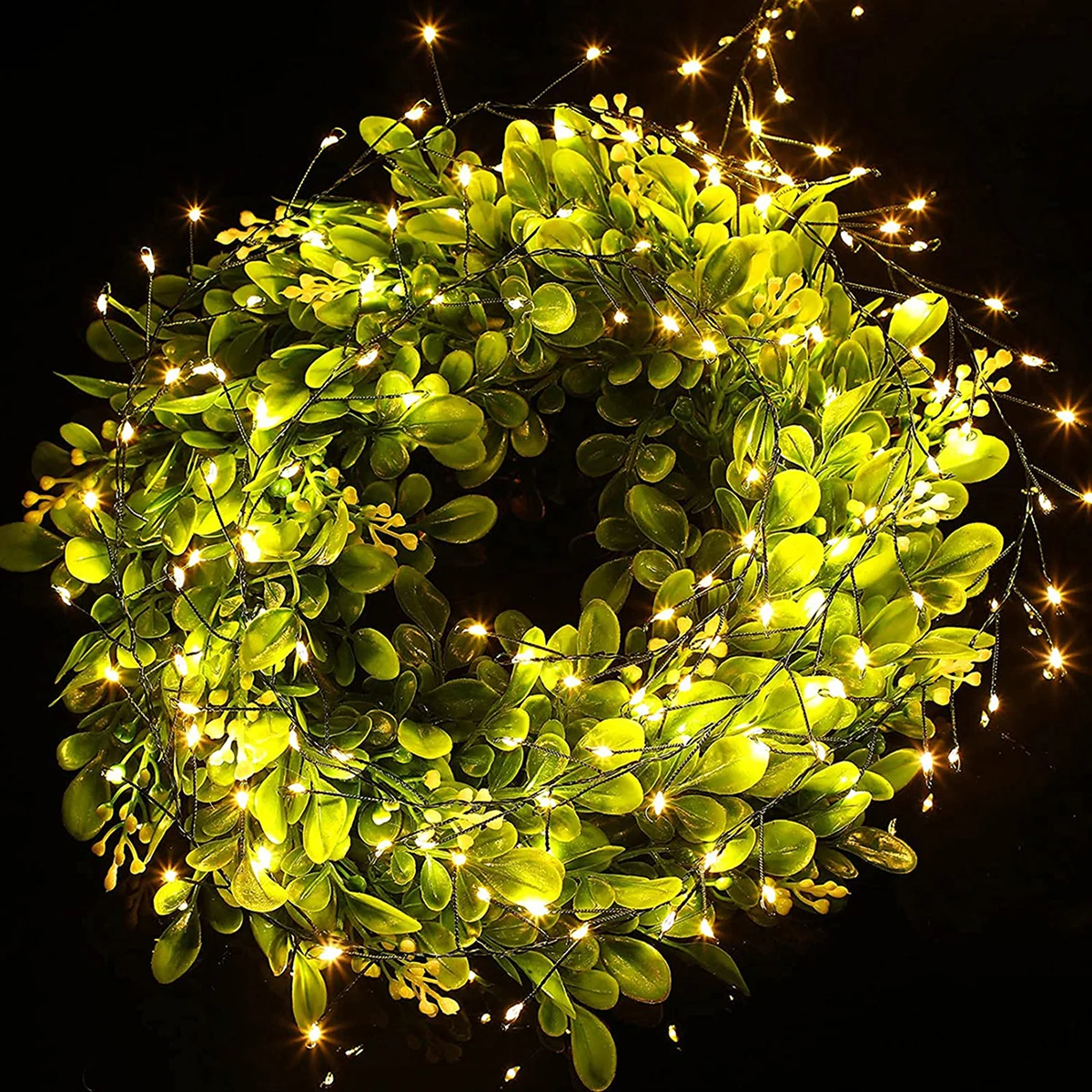 6 متر-75 متر LED العنقودية سلسلة أضواء عيد الميلاد الألعاب النارية الجنية أضواء جارلاند لحديقة حفل زفاف شجرة عيد الميلاد مصباح ديكور