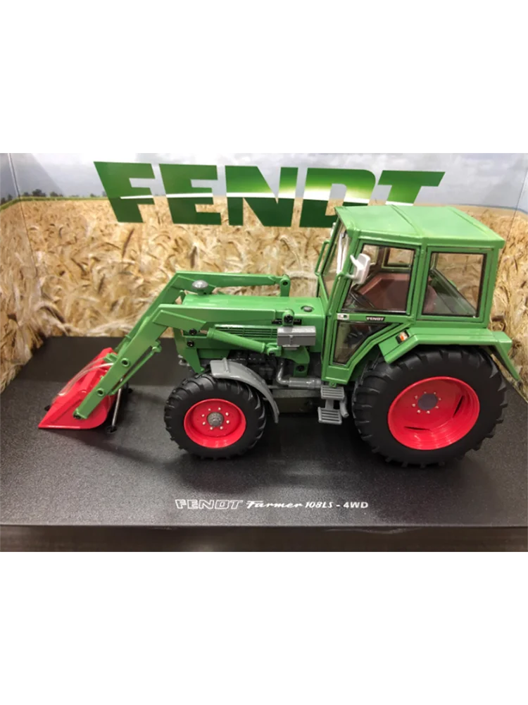 Dietcast UH 1:32Scale Fendt Farmer 108LS-4WD Tractor Alloy Forklift Agricultural Model 5251 Simulation Collection Car Gift Toys