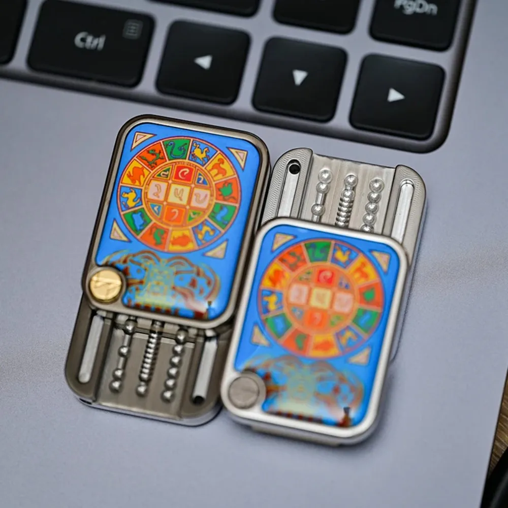 BPMODS 九宮格フィジェットスライダー ストレス解消おもちゃ ステンレス製フィジェットトイ 大人向け オリジナルデザイン 多様なゲームプレイオプション