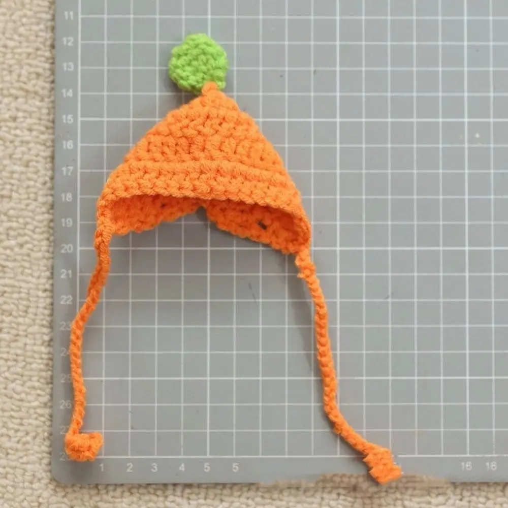 Мини-вязаные шапки ярких цветов с героями мультфильмов, модная шапка с животными, милая повседневная одежда «сделай сам», аксессуары для шапок