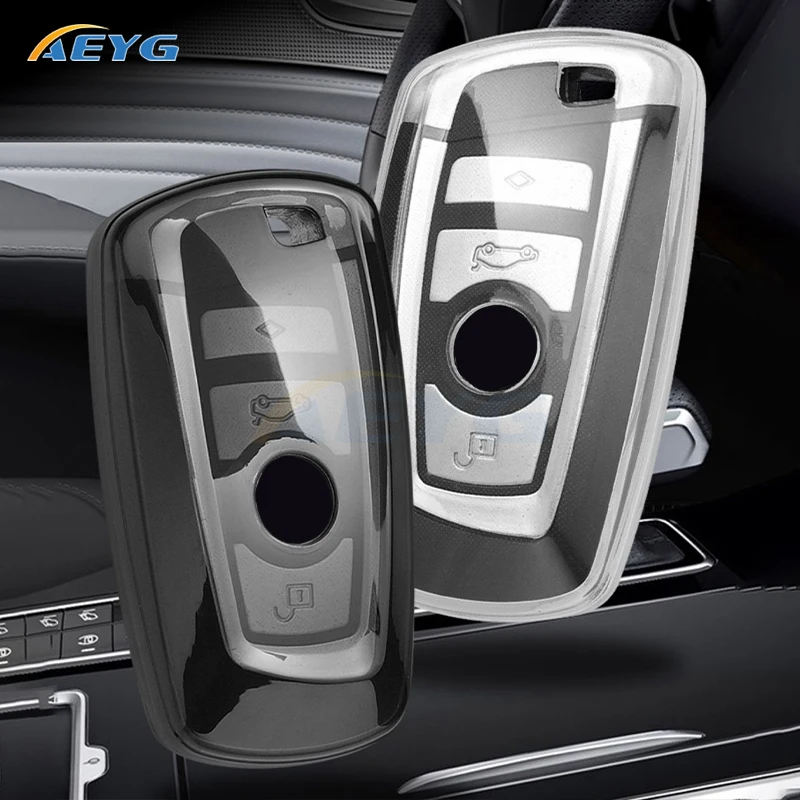 TPU Car Remote Key Case Cover Shell For BMW F10 F20 F30 F15 F16 F07 F01 F02 F25 F31 1 3 5 7 Series X1 X3 X4 X5 X6 Accessories