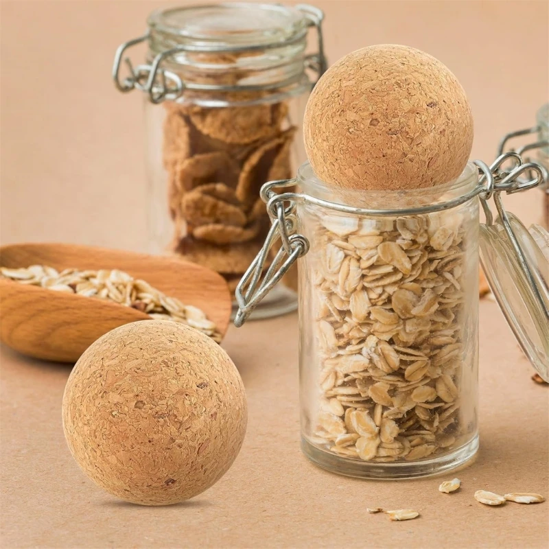 Tapones madera para botellas vino, tapas botellas vino con textura corcho madera, 2 piezas, 918D