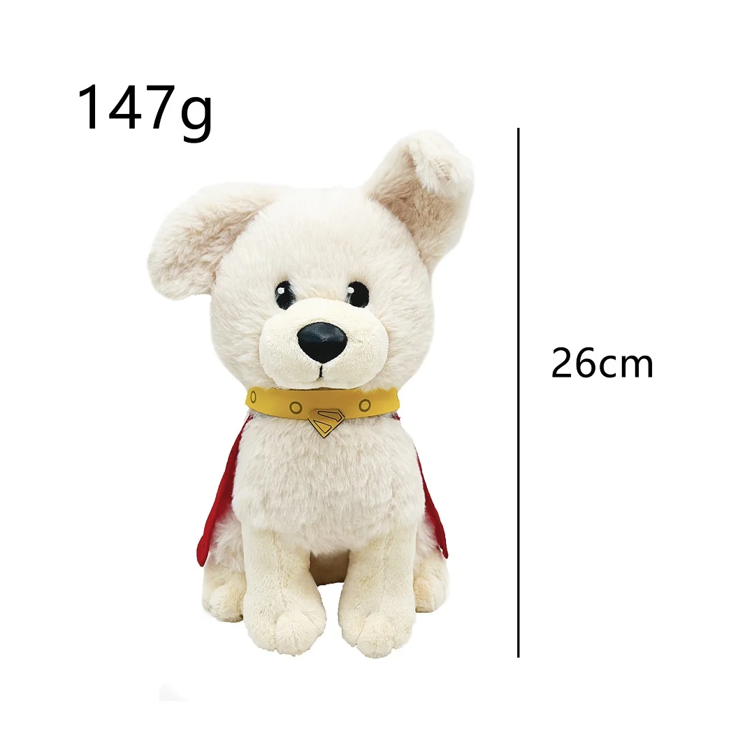 Nuevo muñeco de peluche Krypto The Superdog, bonito muñeco de algodón Krypto, periféricos de película de Anime, juguete de peluche, regalo de cumpleaños