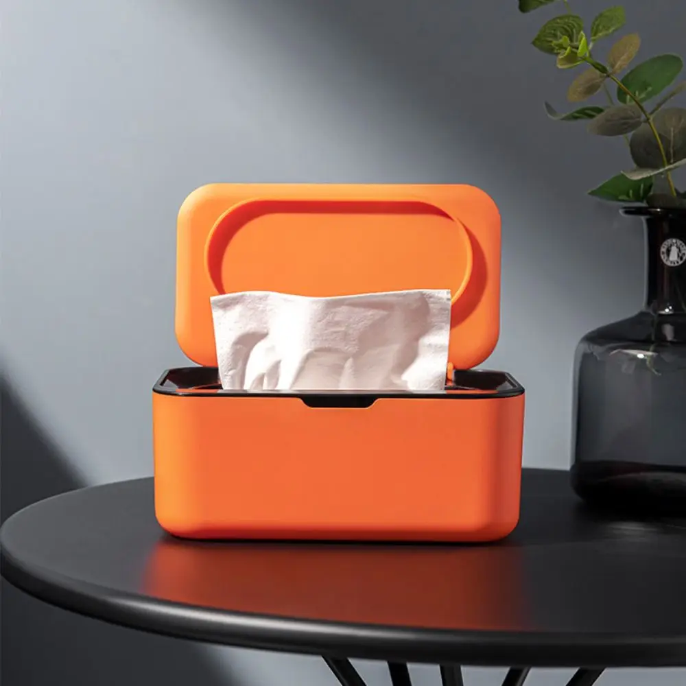 Wet Tissue Box With Lid Wipe Dispenser Portable Wipes Napkin Storage Box Holder