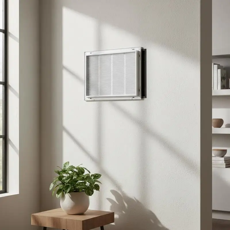 

HVAC Vent Cover 24x18 Inch For Wall Ceiling Central Air System, Removable Door Steel Construction Powder-Coated White Finish 1-Inch Filter Compatibility Heavy Duty Grating Interior Air Intake Unit