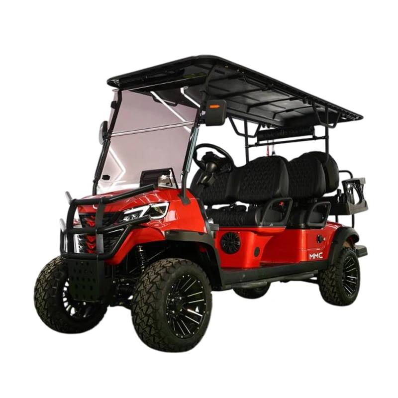 CE Certified 4-Seater Electric Golf Cart with Wiper Golf Cart/Car 48V Battery Voltage Street Legal Golf Golf Carts