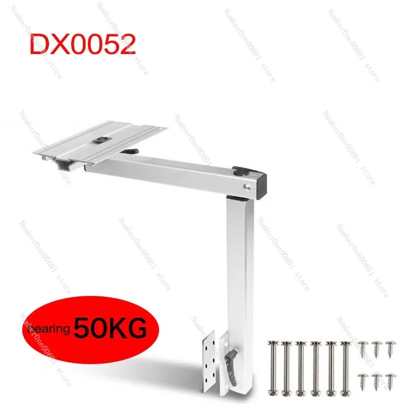 Aluminum Alloy Movable Table Leg 360° Rotation Adjustment Height Then Disassembly Suitable for Camping RV Accessories Load 50kg