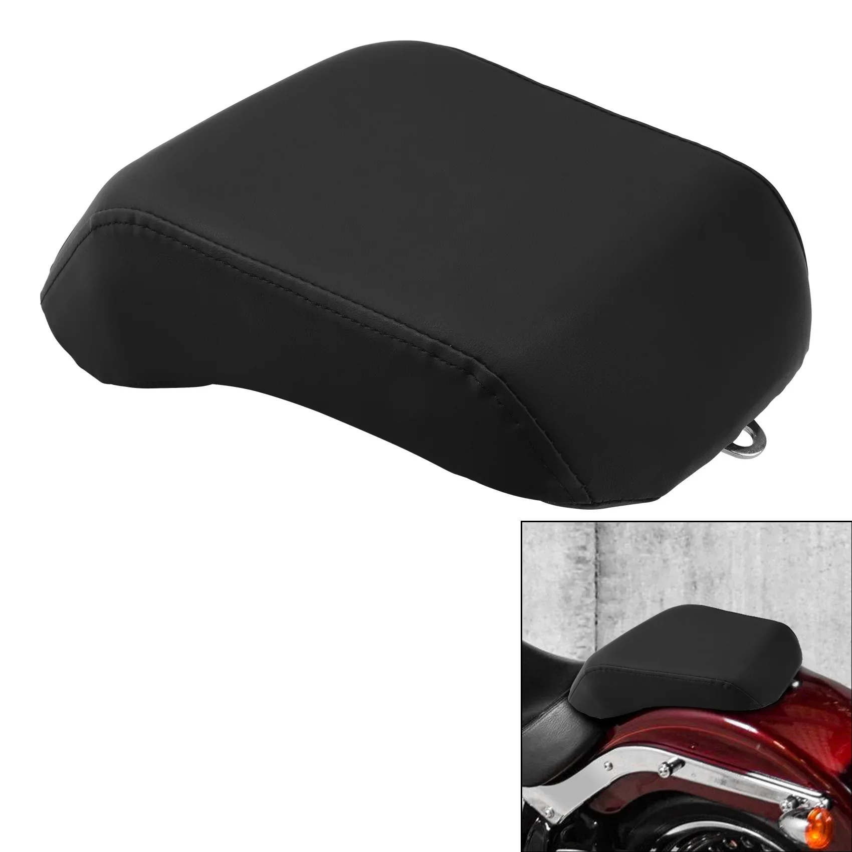 

Rear Passenger Seat For Harley Fat Boy FLSTF 2007 S FLSTFBS 2016 Softail Springer Classic FLSTSC 2005 CVO Convertible