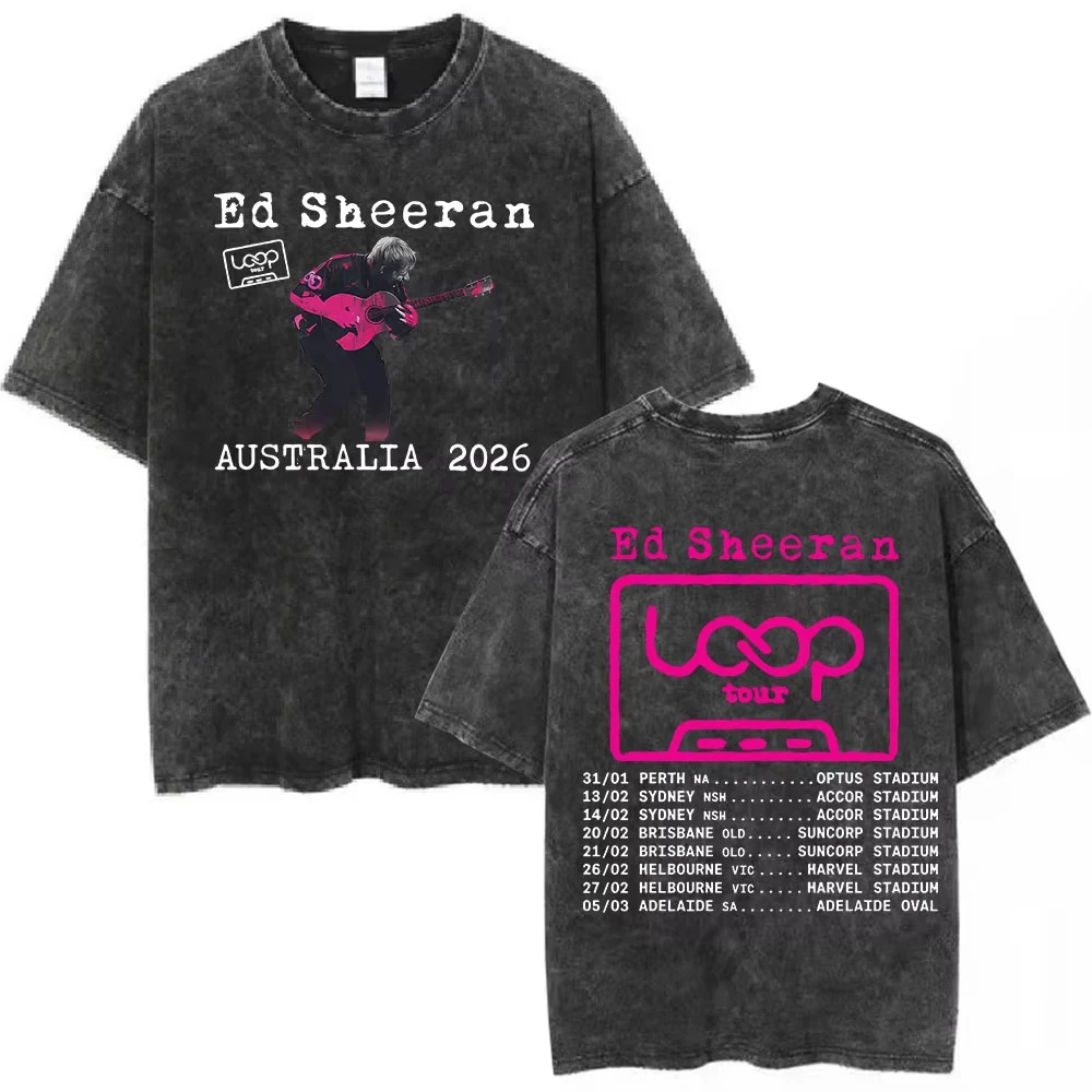 Koszulka Ed Sheeran Loop Tour – Summer Clothing Australia recenzja i cena
