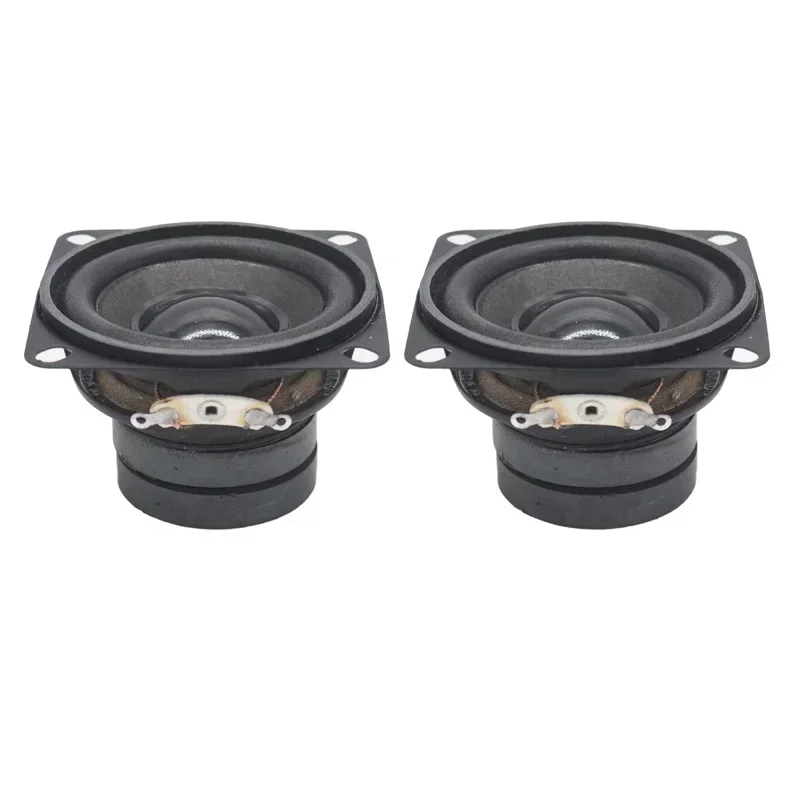 

2Pcs 2 Inch 4 Ohm 10W Speakers Audio Portable Full Range Sound Dual Magnetic Loudspeaker DIY Home Theater System Speaker