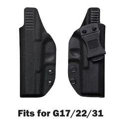 Kydex  Holster Concealed Carry Inside Waistband IWB Gun Holster for G17 G22 G31 Hunting Pistol Case Beltclip