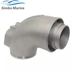 Exhaust Mixing Elbow for Volvo Penta 845261 AQAD30A 40A 40B TAMD30A 40A 40B TMD40C Orbitrade 16261 Sierra 18-4007 Crom 116025