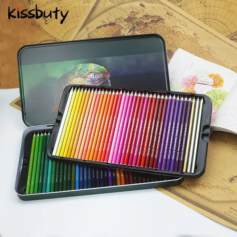 12/18/24/36/48/72 Colors Wood Colored Pencils Lapis De Cor Artist Painting Oil Color Pencil School Drawing Sketch Art Supplies image 3