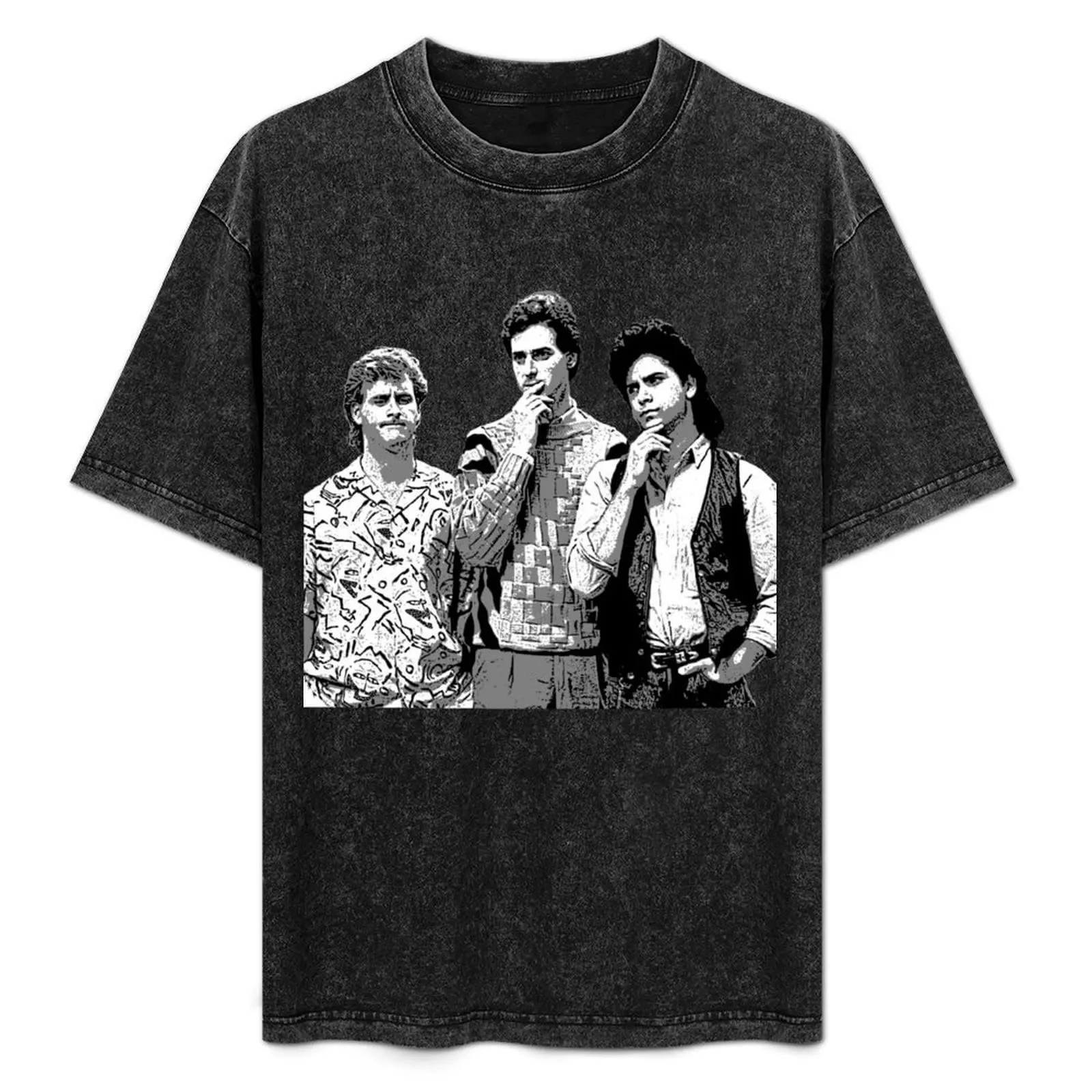 

Joey, Danny, & Uncle Jesse T-Shirt oversized t shirt cotton man t-shirts summer shirt hippie clothes Men's t-shirt