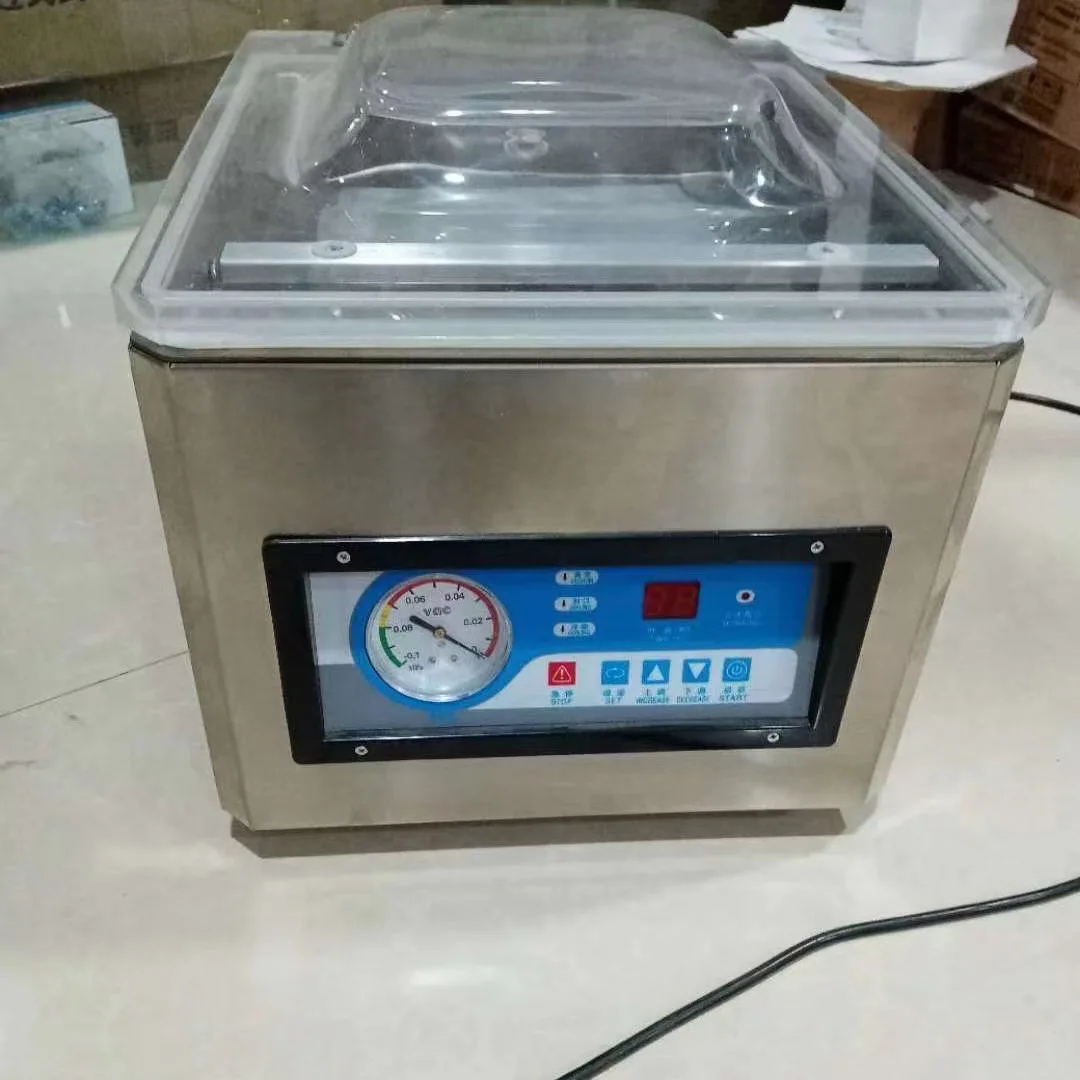 260 Vacuum Sealer for Commercial and Home Use, Dry and Wet Dual Purpose Single Chamber Desktop Food Packaging System