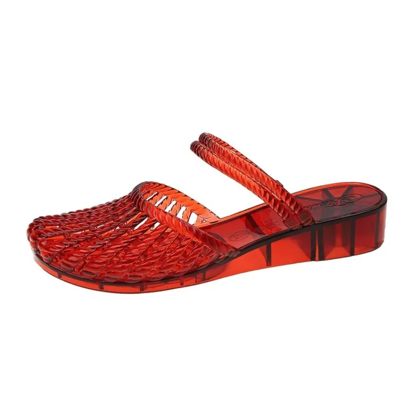 2026 Neue Damen-Ballerinas in Übergröße mit flacher Sohle, Schnalle, Lackleder, bequem, atmungsaktiv, hohle Slipper – Detail 17