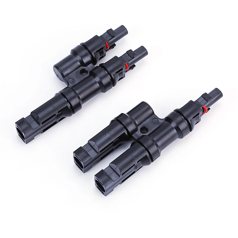 IP67 2 to 1 T Branch PV Connector TUV approved FFM or MMF 100% PP0 2.5mm sq~6.0mm TF0168