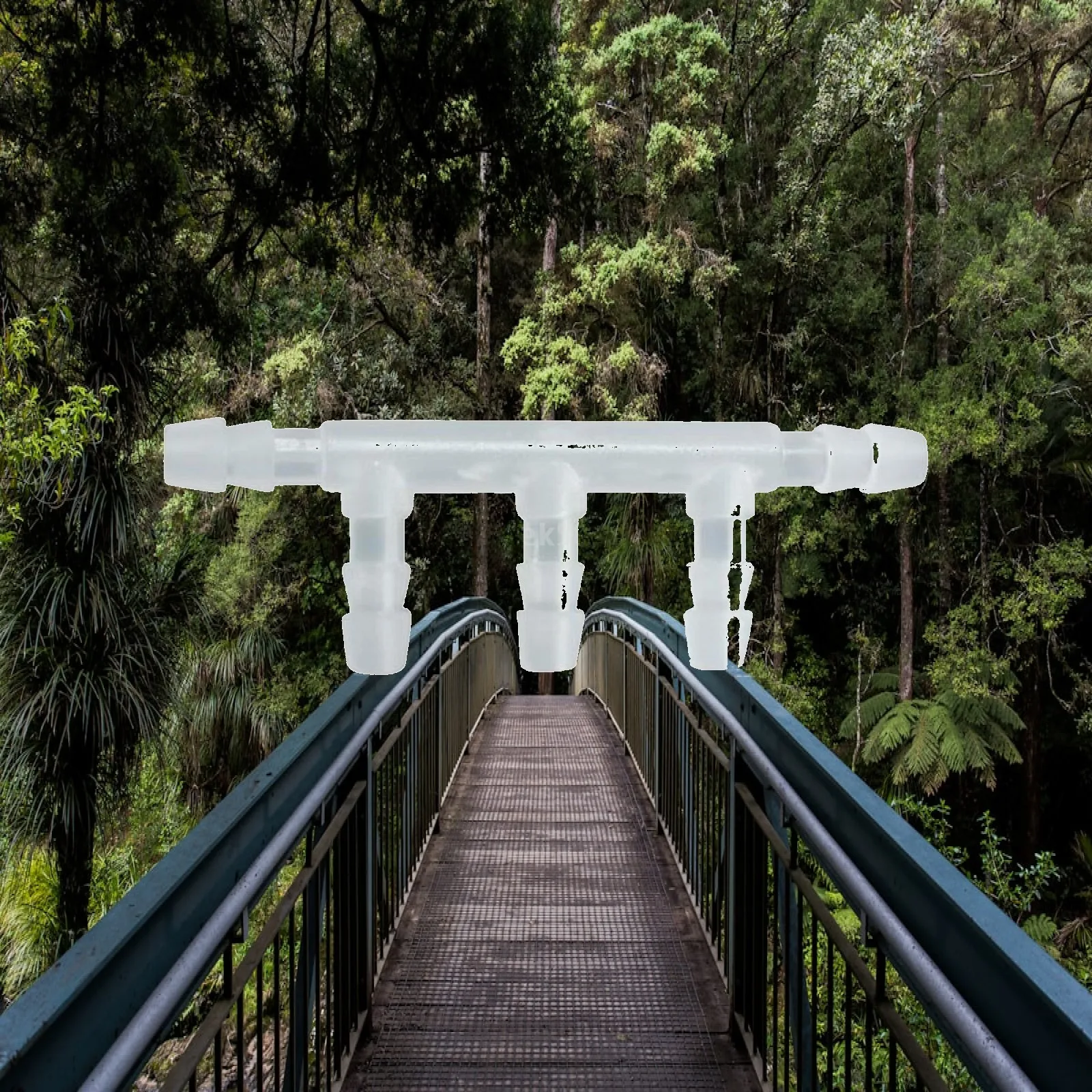 Connecteur de dérivation fiable, adaptateur multi-ports à raccord pagode pour tuyau, pour usage pneumatique, jardin et aquarium