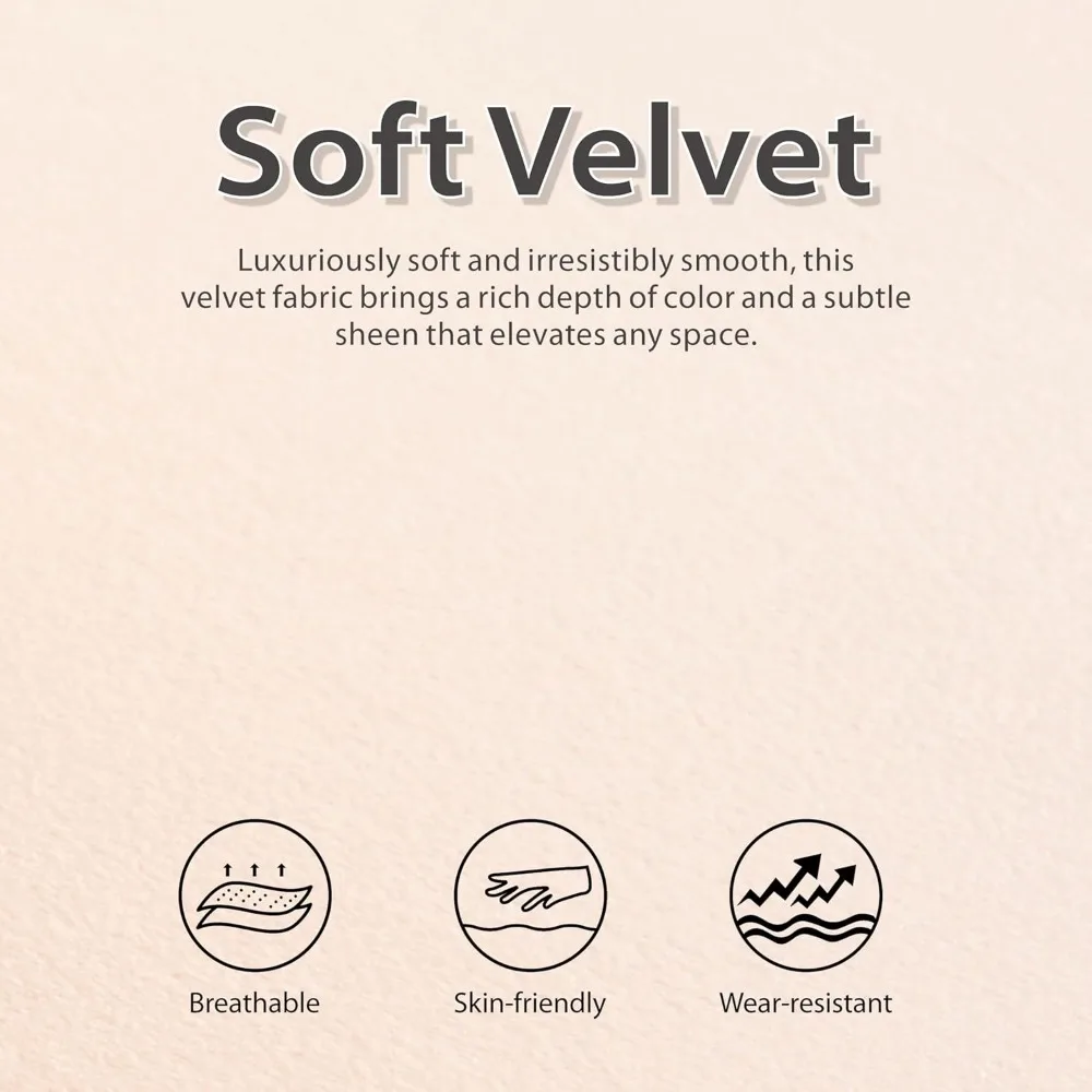 Bangku Penyimpanan Kamar Tidur: Ottoman Beludru Beige Ukuran 49.2 Full/Queen untuk Penyimpanan Sepatu dan Pintu Masuk