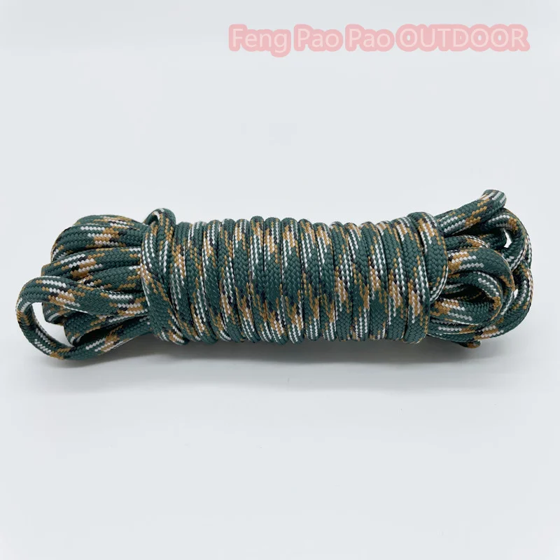 KOTUDENAVY 550 4 mm 7 Halterung Kern Fallschirmseil für Überleben Fallschirmseil Lanyard Camping Klettern Camping Seil Wandern Wäscheleine 5