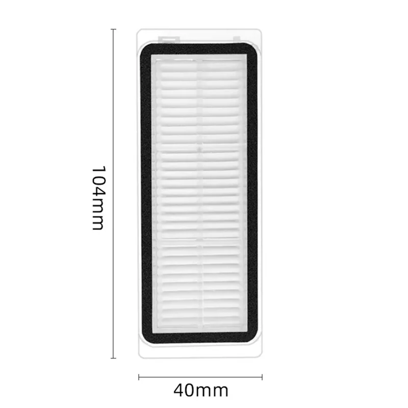 A76g-para dreame l20 ultra robô vácuo acessórios de borracha escovas laterais principais panos mop filtros hepa saco pó peças reposição