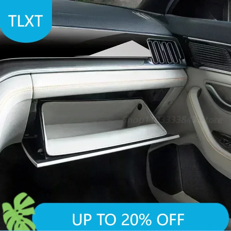 For BYD Song Plus SEAL U DMi/EV 2020-2025 Car Co-Pilot Storage Bag Pocket Central Control Glove Box Pad Car Refit Accessories