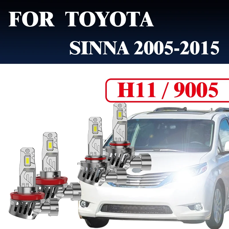 

2 шт. H11 9005 автомобильные фары ультразромное проникновение, не боюсь, плохой погодой, дождь и туманные фары для TOYOTASINNA 2005-2015