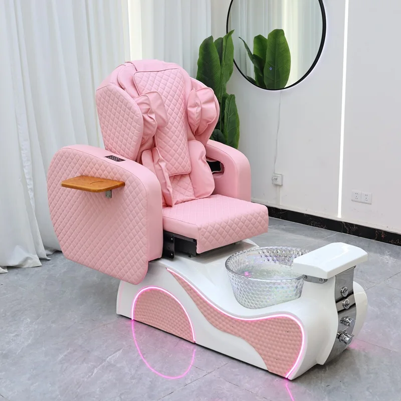 Wholesale Factory Direct Beauty Salon Nail Shop Equipment Luxury Pedicure Chair with Adjustable Seat Backrest