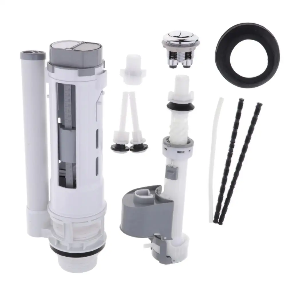 Cistern Toilet Repair Kit Set Push Button 28cm Valve Height