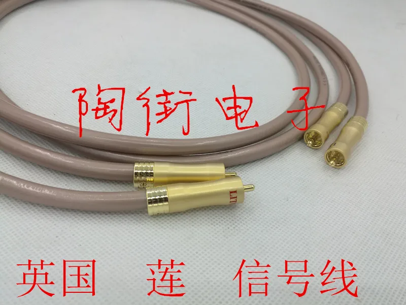 Signal Cable, Audio Cable, Lotus Signal Cable, RCA Lotus Wire, Pure Copper Gold-plated RCA Head