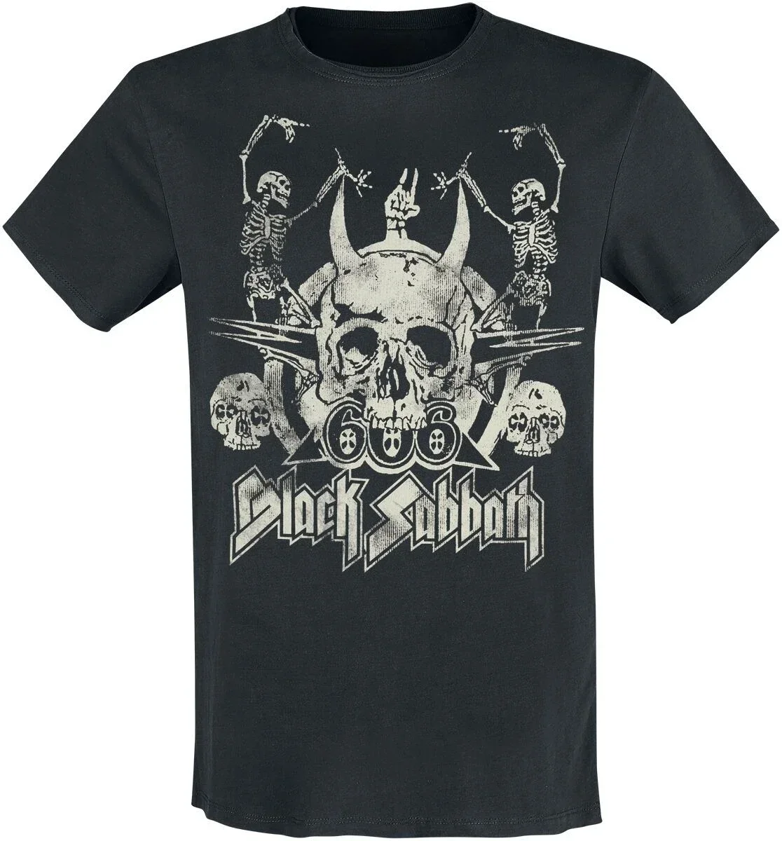 Black Sabbath 1970 Debütalbum House Print T-Shirt für Männer und Frauen, Heavy-Metal-Band Unisex-Tee – Detail 2