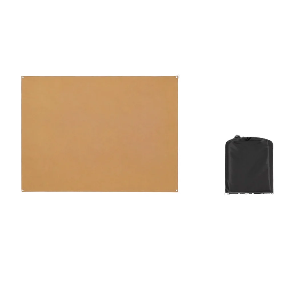 Outdoor Groundsheet Camping Mat For Beach Use 600D Oxford Fabric Reinforced Stitching Double Layer Edging Stain Resistant
