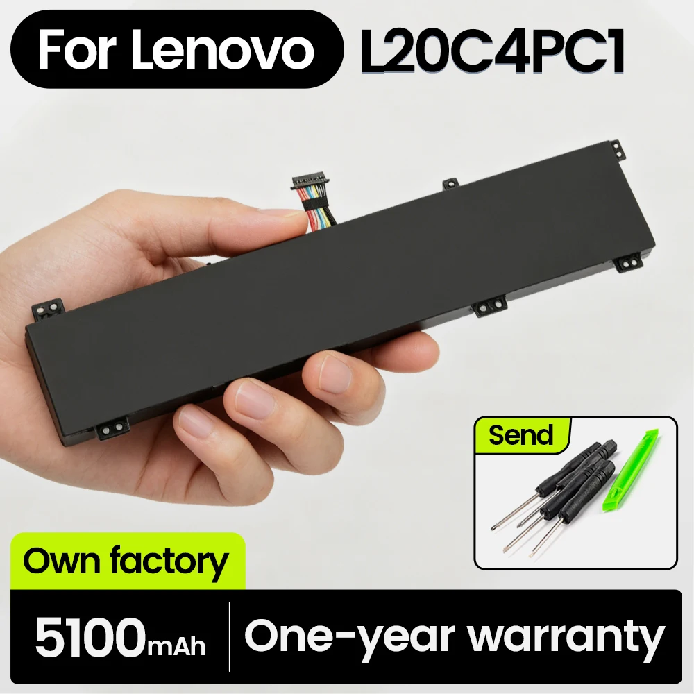BGBT L20C4PC1 Laptop Battery for Lenovo Legion 5 15ACH6 15ITH6 15ACH6H 15IMH05 L20M4PC1 L20L4PC1 Gaming Notebook Bateria 78Wh