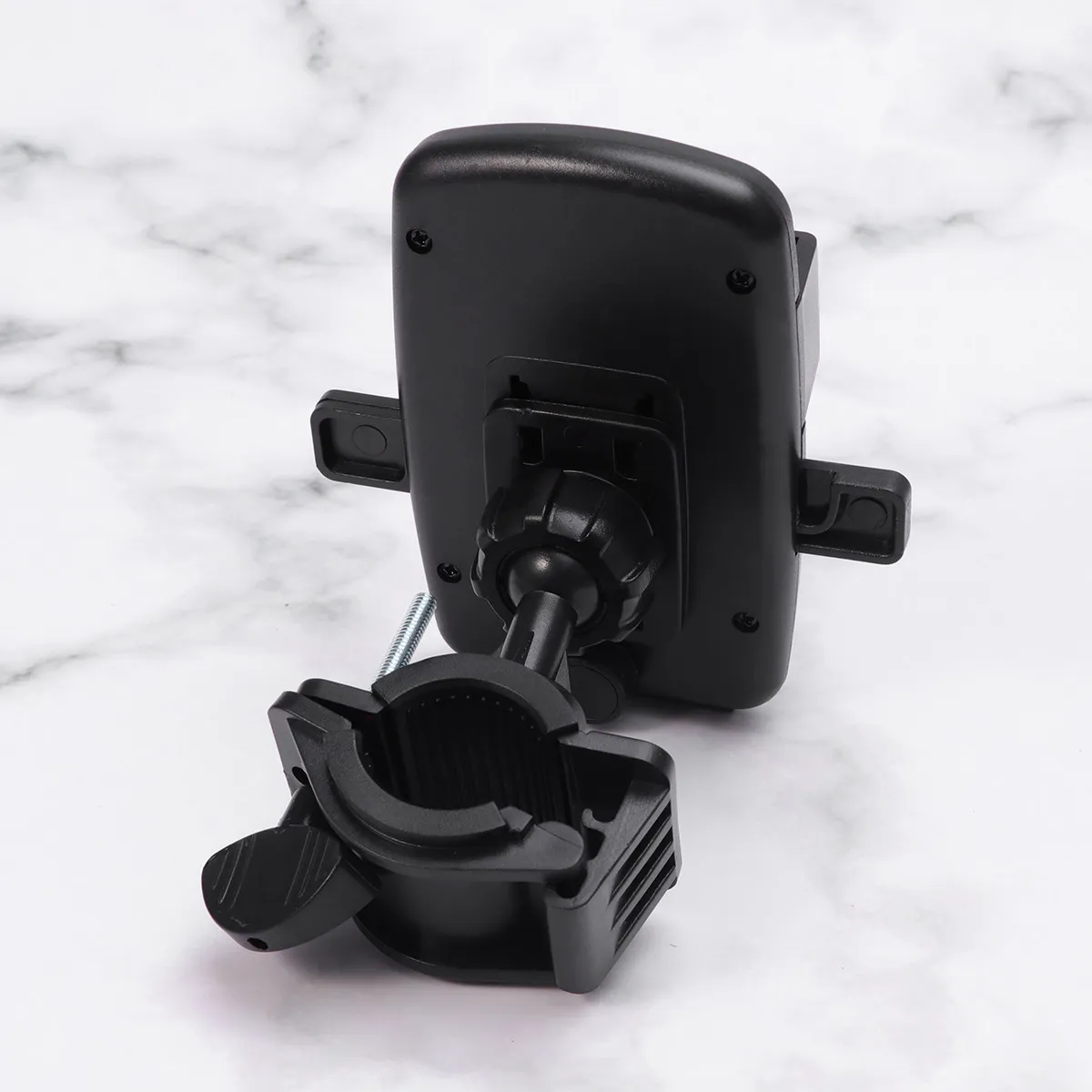 1Pcs Heavy Duty Adjustable Phone Holder for Bike Motorcycle GPS Navigation Support Bracket Stable Anti-Slip Mount Universal Fit