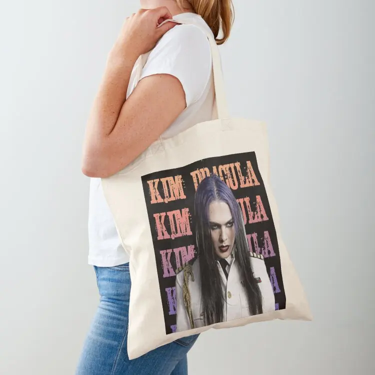 

KIM DRACULA Tote Bag supermarket folding bag Cloth bags personalized tote bag