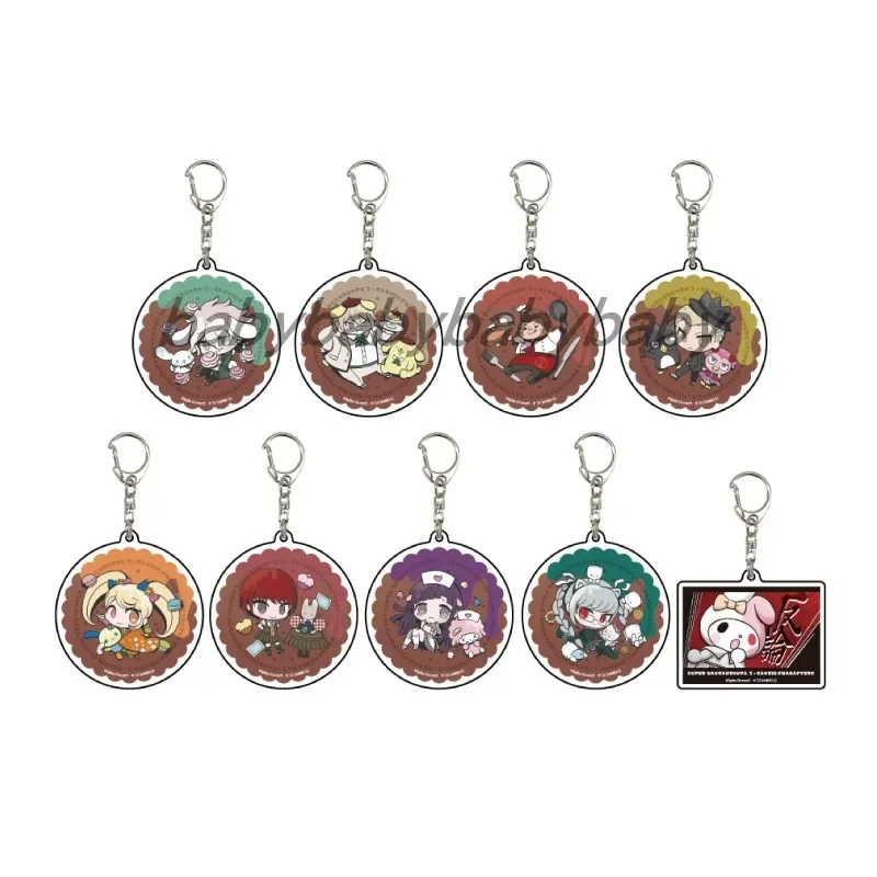 

Игровой брелок Komaeda Nagito Saionji Hiyoko Koizumi Mahiru Hanamura terматку кукла аниме акриловый брелок Подвеска для подарка