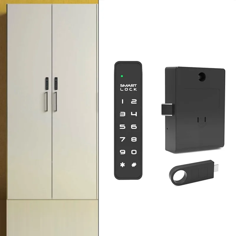 Smart Door Lock Password Drawer Lock for Sauna Gym Lockers Hotel Changing Cabinets Digital Lock Cerradura Inteligente