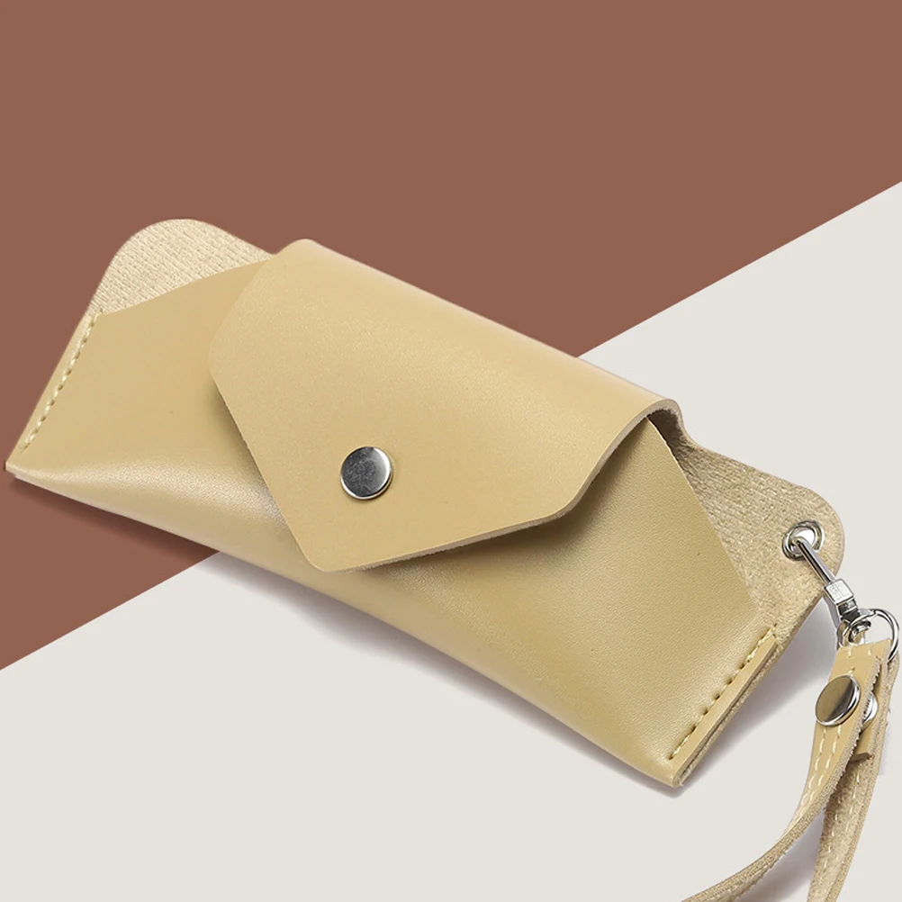 

Glasses Case Eyeglass Bag PU Material Scratch Proof Outdoor Pouch Portable Glasses Pouch Small Size Lens Protection Gifts
