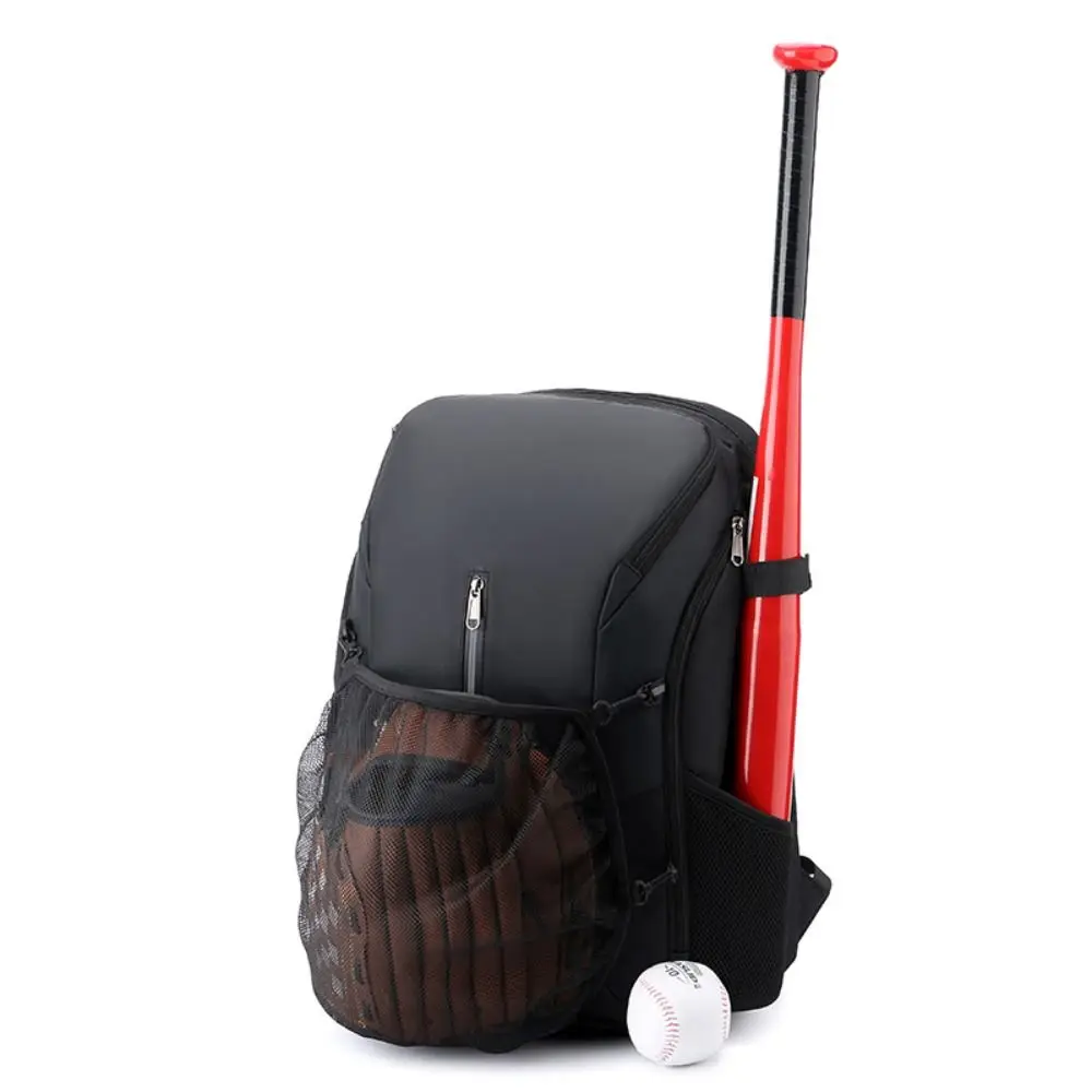 

Waterproof Basketball Student Backpack Large Capacity Zipper Closure Baseball Badminton Bag Adjustable Strap Professional