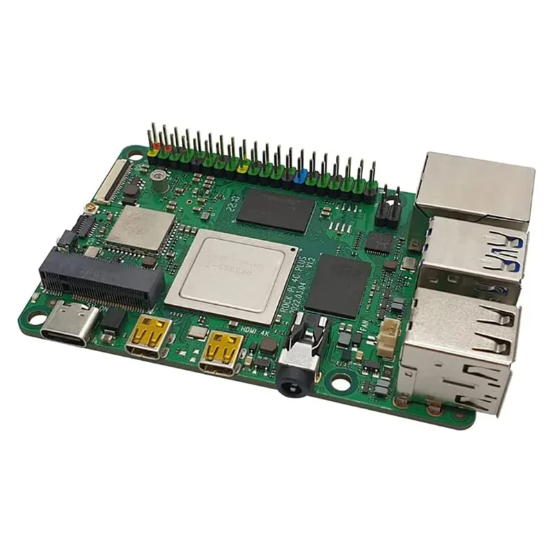 

Optimal Rock Pi 4C RK3399 Single Board Computer LPDDR4 4GB Support For Android 10.0 And For Linux