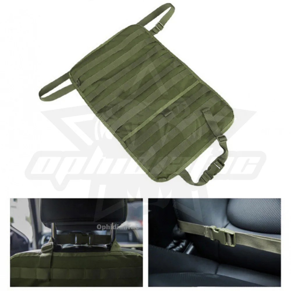 Car Back Seat Back Storage Bag Multi-Strap Molle Luggage Bag Organizer Automatic Storage Outdoor Hunting Accessories