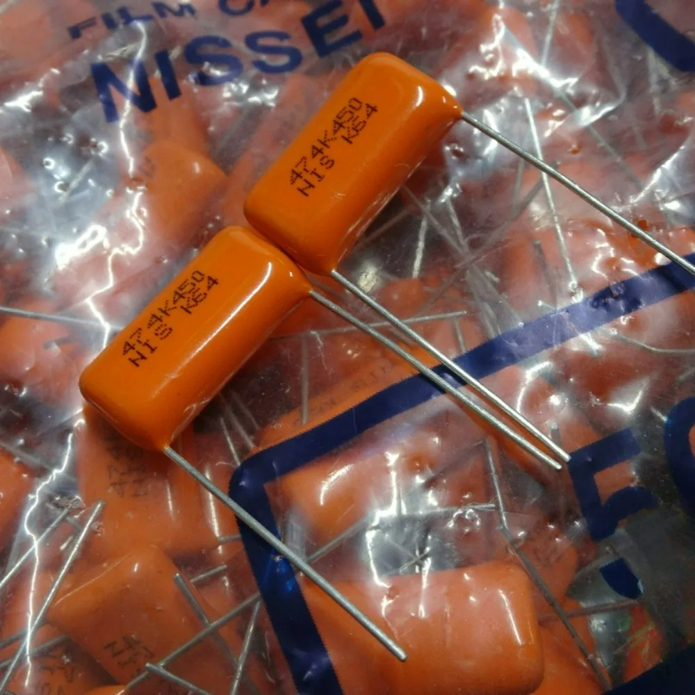 10pcs/lot NIS 0.47uf 450v 470nf u47 474 K Brand New 15mm Polyester Film Capacitor