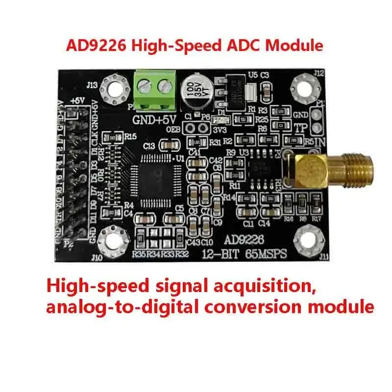 AD9226 Module High-speed ADC 65M Sampling Data Acquisition Analog-to-digital Converter FPGA Development Board Supporting