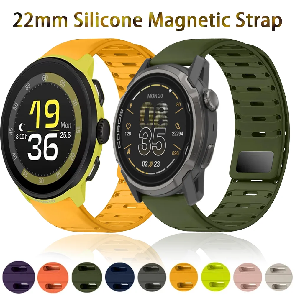22Mm Silicone Strap…