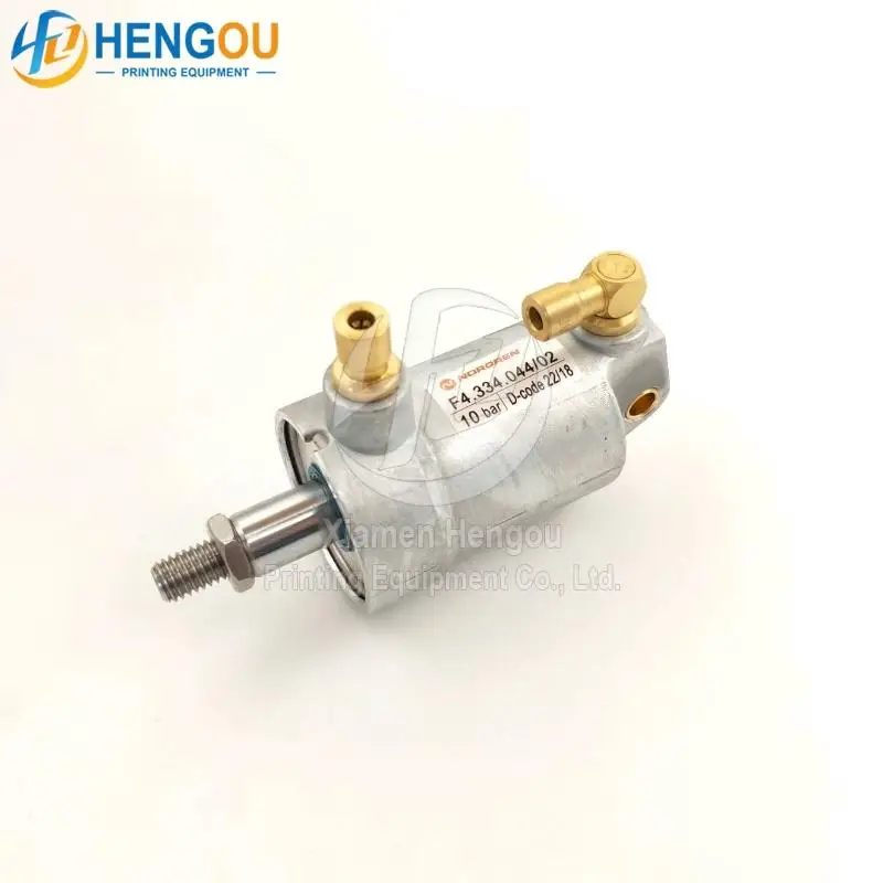 F4.334.044/02 Pneumatic Cylinder D32 H25 For Heidelberg XL105 XL106 Journal Box OS DS Piston Square Shaped Bolt Cylinder