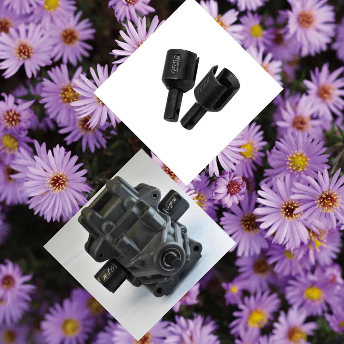 GPM Medium Carbon Steel Diff Outdrive for TRAXXAS 1/8 Sledge 95076-4 Front/Rear Universal Joint Drive Shaft Upgrade Part
