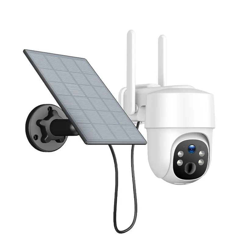 

4MP 1440P Eseecloud APP Full Color Solar Power WIFI IP Dome CameraAI Humanoid Detection Home Security CCTV Baby Monitor