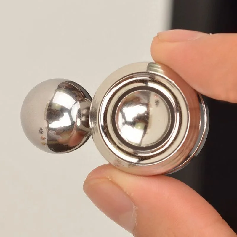 Artificial Satellite Magnetic Gyroscope Stress Relief Toy Finger Spinner Hand Spinner Stress Reliever Toy For Adult Gift