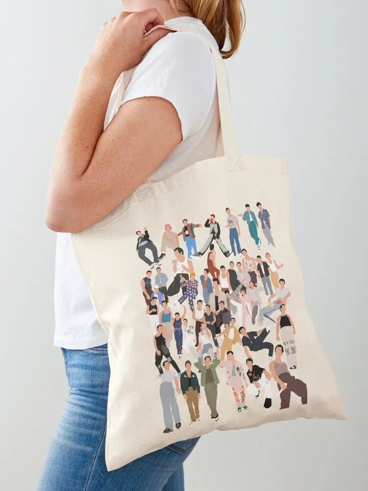 joe jonas is a fashion icon Tote Bag woman shopping bag canvas tote